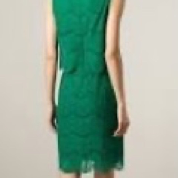 Armani Jeans brand new Green Lace Layered dress - Picture 3 of 6